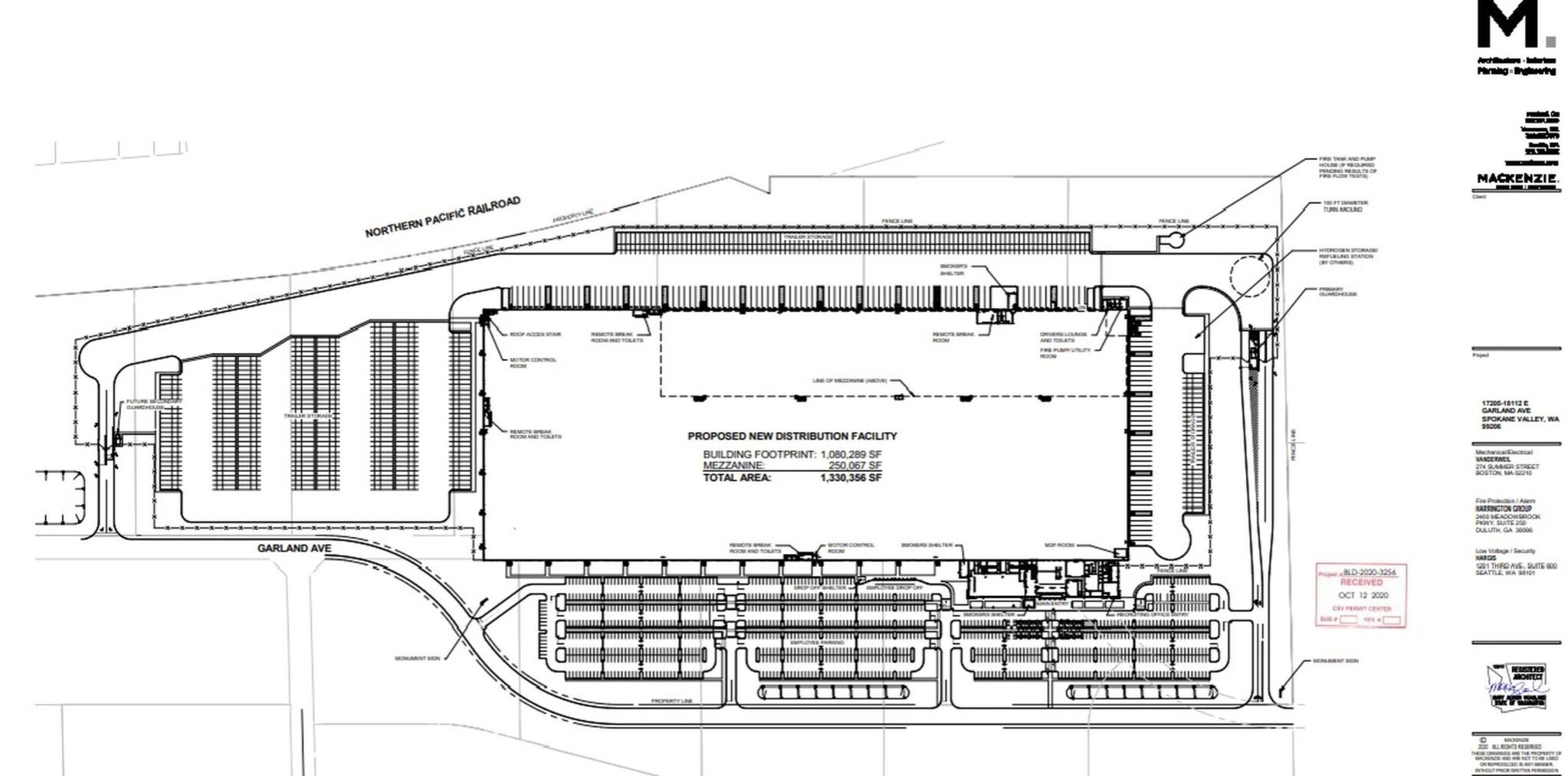 Massive Amazon-like distribution facility planned in Spokane Valley